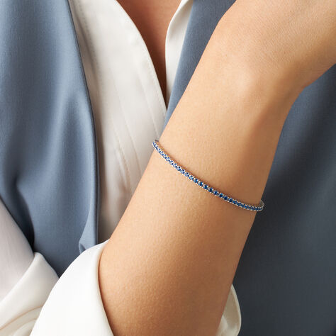 Bracciale Tennis Silver Rainbow Argento Rodiato Cubic Zirconia - Bracciali Tennis Donna | Stroili