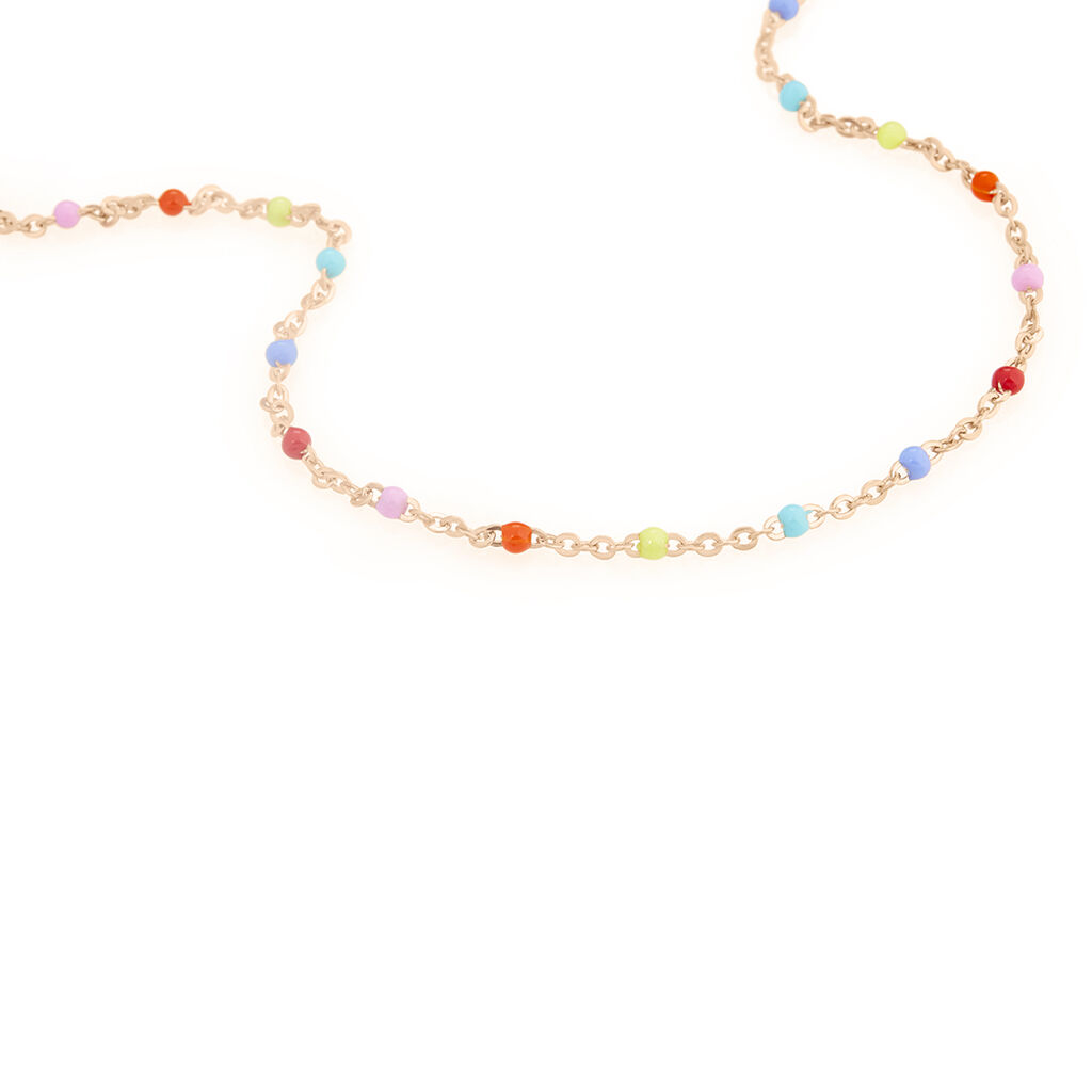 Collana Silver Collection Argento Rosa Pietra sintetica - Collane Donna | Stroili