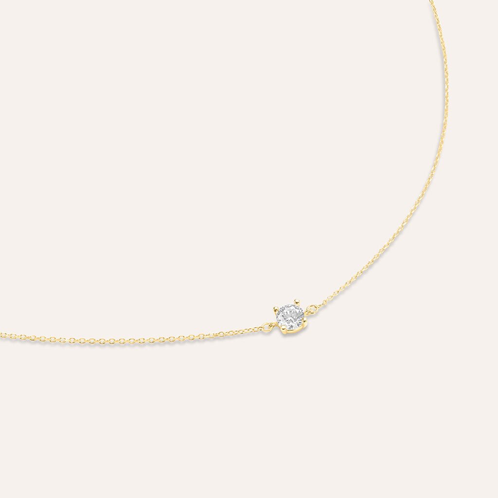 Bracciale Punto Luce Claire Oro Giallo Cubic Zirconia