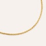 Bracciale Catena Radiance Acciaio Dorato