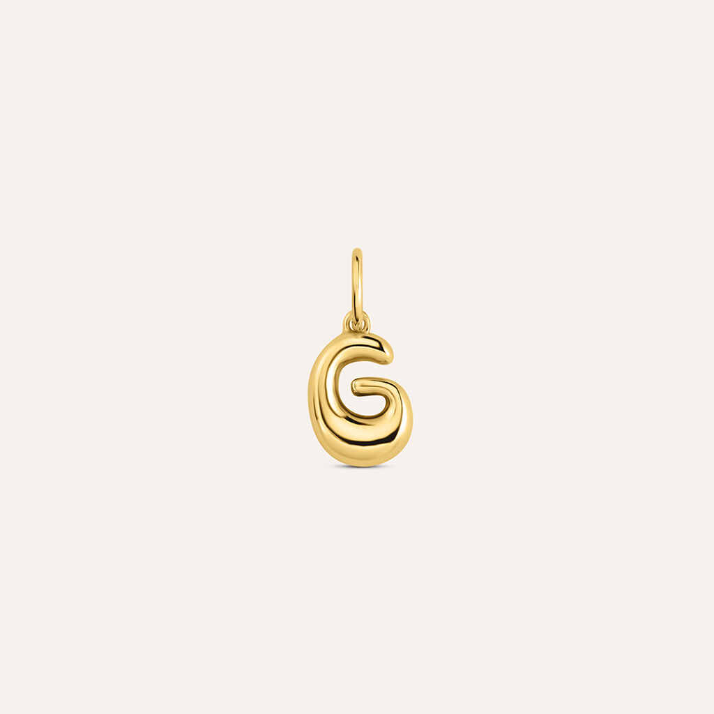 Pendente Love Beats Argento Dorato