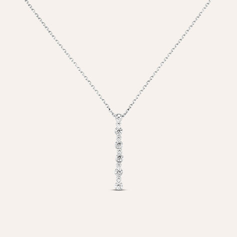 Collana Silver Elegance Argento Rodiato Cubic Zirconia - Collane Donna | Stroili