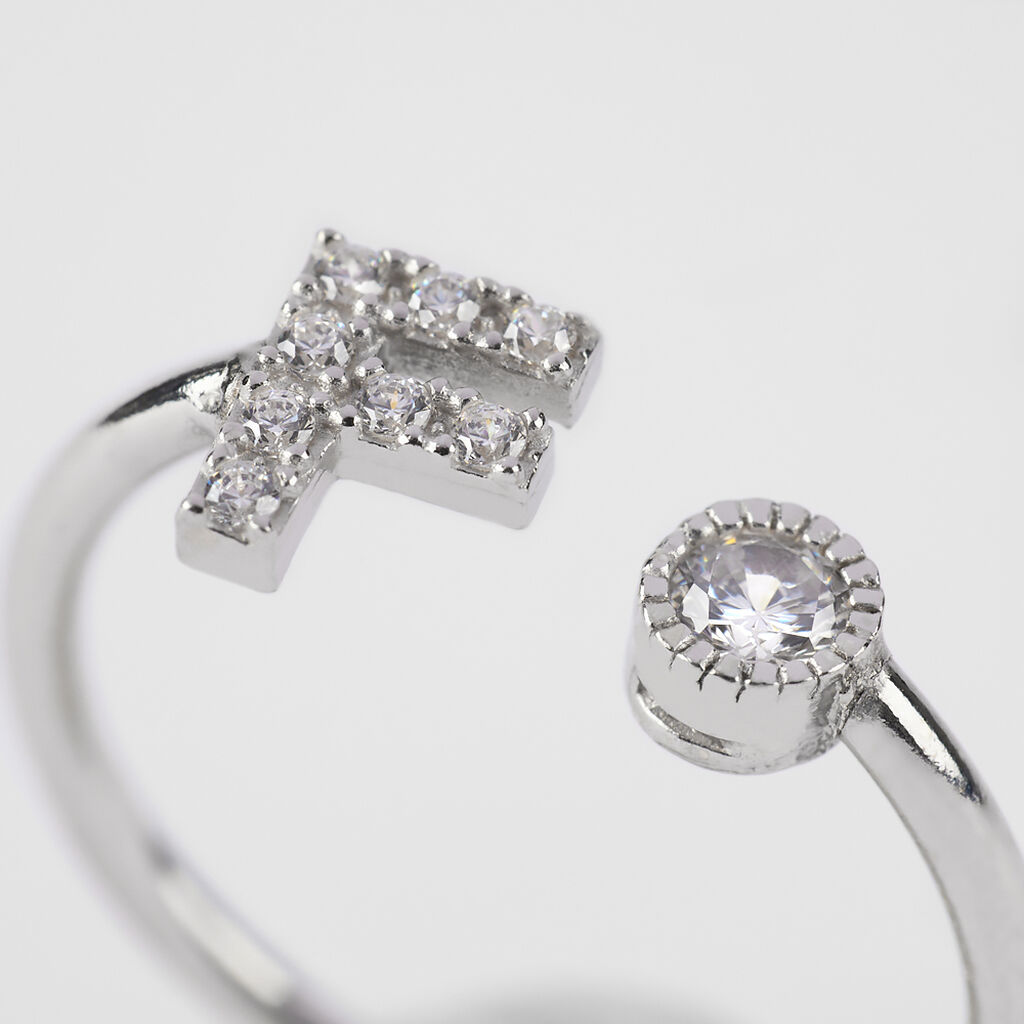 Anello Fantasia Silver Moments Argento Rodiato Cubic Zirconia - Anelli con Pietre Donna | Stroili