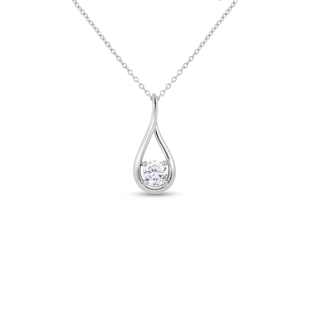 Collana Silver Elegance Argento Rodiato Cubic Zirconia - Collane Donna | Stroili