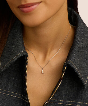 Pendente Love Beats Argento Rodiato Cubic Zirconia