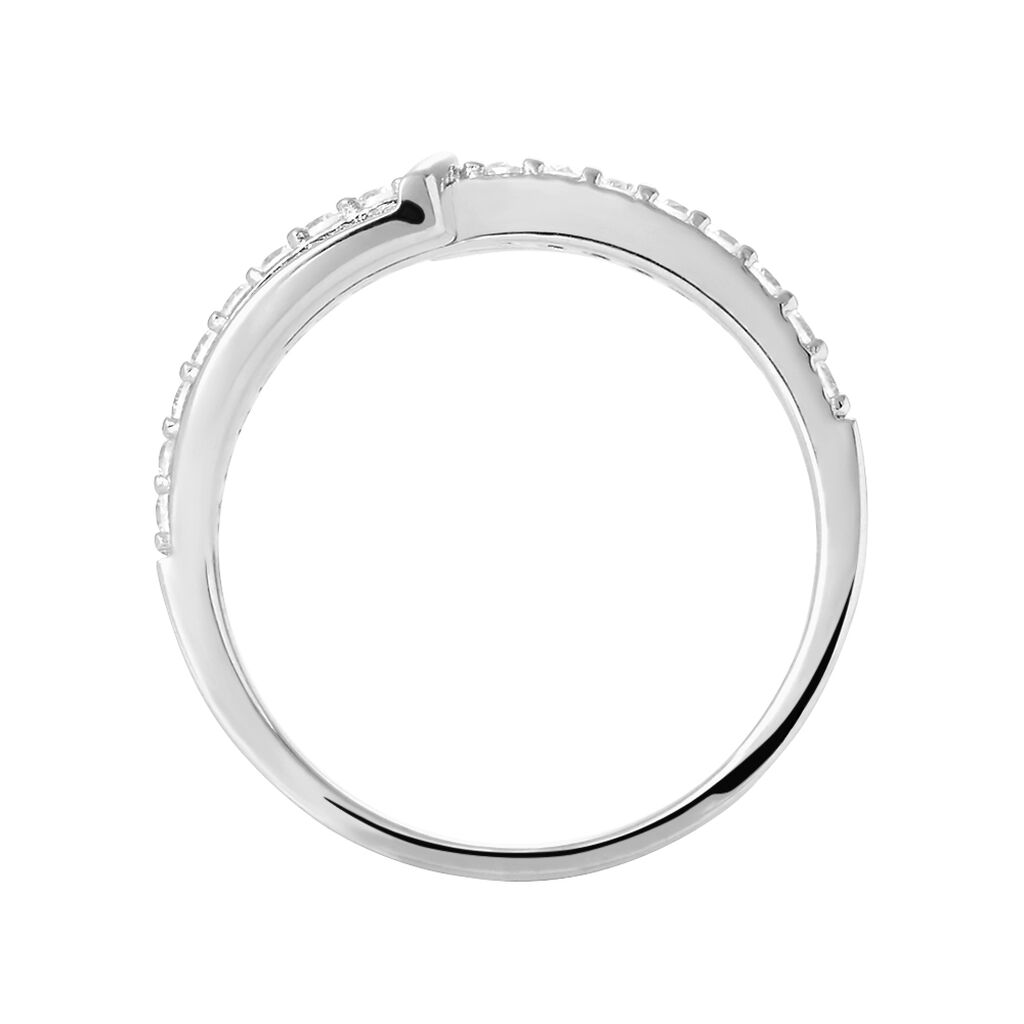 Anello Fantasia Silver Shine Argento Rodiato Cubic Zirconia - Anelli con Pietre Donna | Stroili