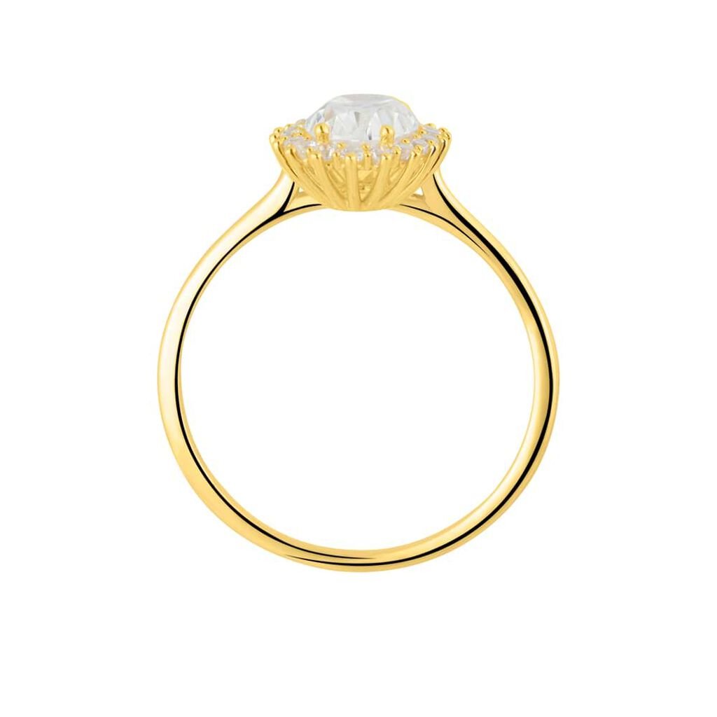 Anello Solitario Claire Oro Giallo Cubic Zirconia - Anelli con Pietre Donna | Stroili