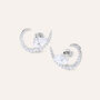 Orecchini Lobo Silver Elegance Argento Cubic Zirconia