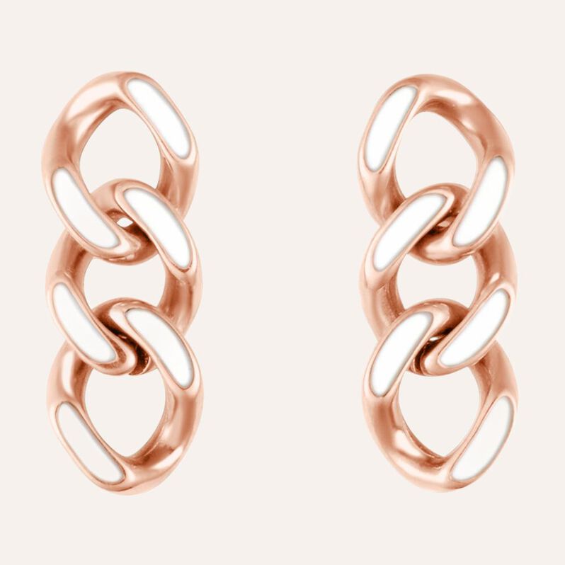 Orecchini Pendenti Lady Sweet Acciaio Rosa - Orecchini Pendenti Donna | Stroili