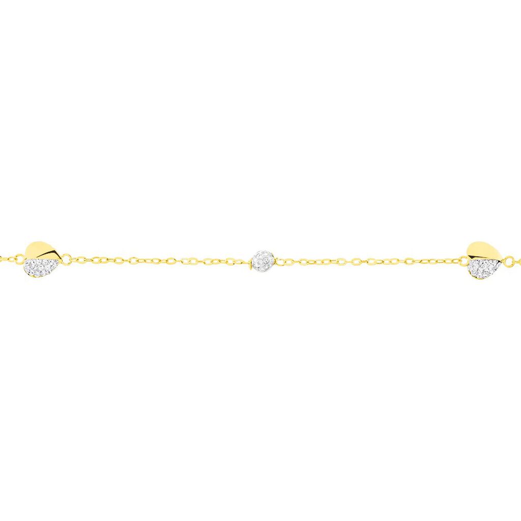 Bracciale Crystal Gold Oro Giallo Cristallo - Bracciali Love Donna | Stroili