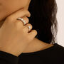 Anello Riviere Diamotion Oro Bianco Diamante