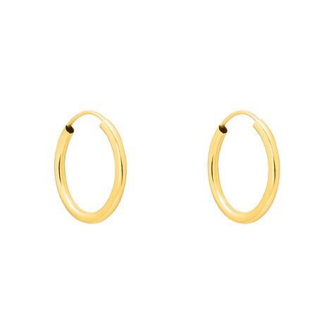 Orecchini A Cerchio Toujours Oro Giallo - Orecchini a Cerchio Donna | Stroili