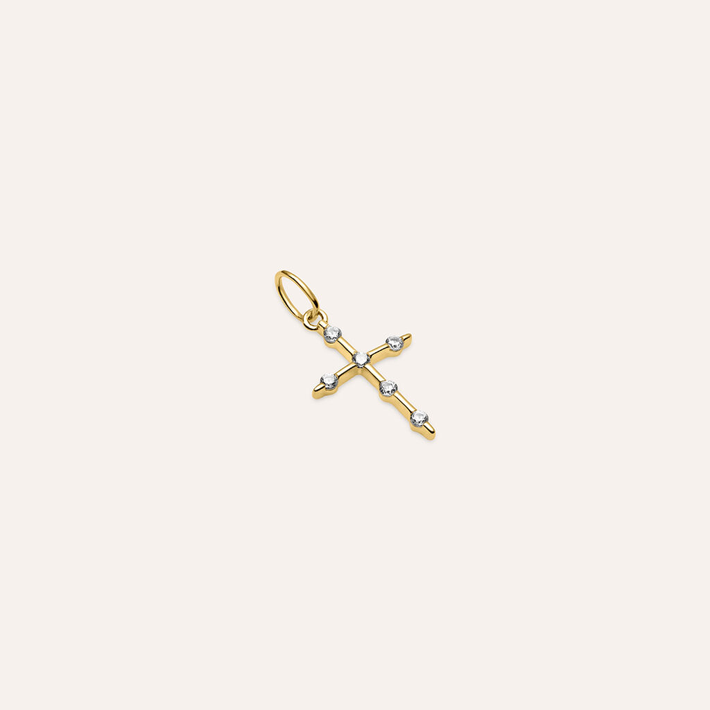 Pendente Holy Oro Giallo Cubic Zirconia - Ciondoli Donna | Stroili