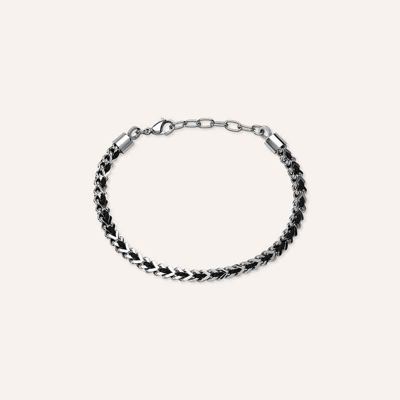 Bracciale Catena Man Code Acciaio - Bracciali Uomo | Stroili