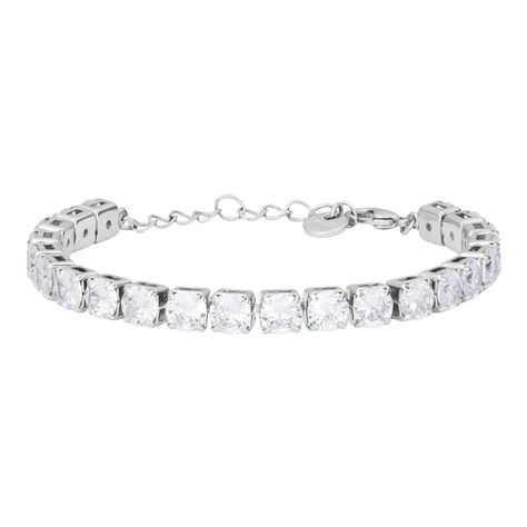 Bracciale Tennis Romantic Shine Metallo Cristallo - Bracciali Tennis Donna | Stroili