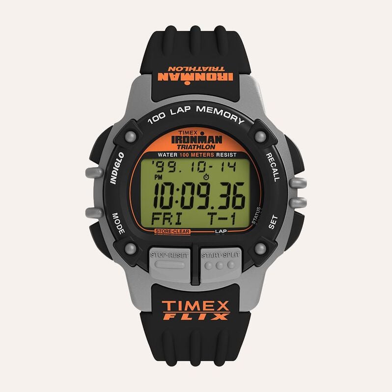 Orologio Al Quarzo Timex Ironman Flix 100 Tw5m63200 - Orologi con Datario Uomo | Stroili