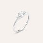 Anello Trilogy Silver Elegance Argento Rodiato Cubic Zirconia