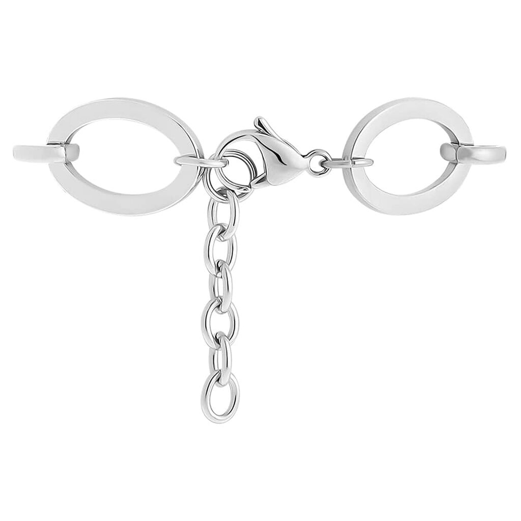 Bracciale Catena Lady Code Acciaio Cristallo - Bracciali Donna | Stroili