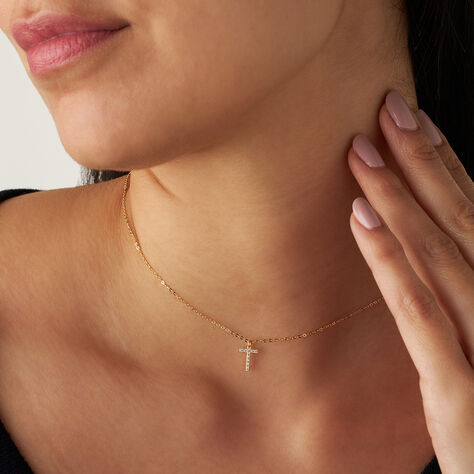 Collana Claire Oro Giallo Cubic Zirconia - Collane Donna | Stroili