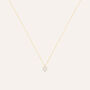 Collana Punto Luce Claire Oro Giallo Cubic Zirconia
