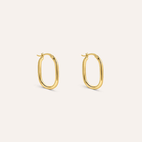 Orecchini A Cerchio Toujours Oro Giallo - Gioielli Donna | Stroili