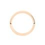 Fede Comoda Leggera Squadrata 4 mm Oro Rosa