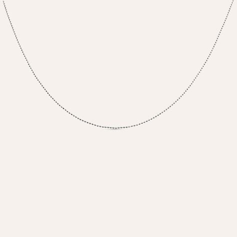 Catenina Silver Collection Argento Rodiato - Catenina Unisex | Stroili