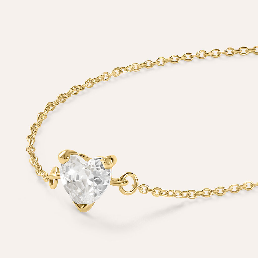 Bracciale Punto Luce Claire Oro Giallo Cubic Zirconia