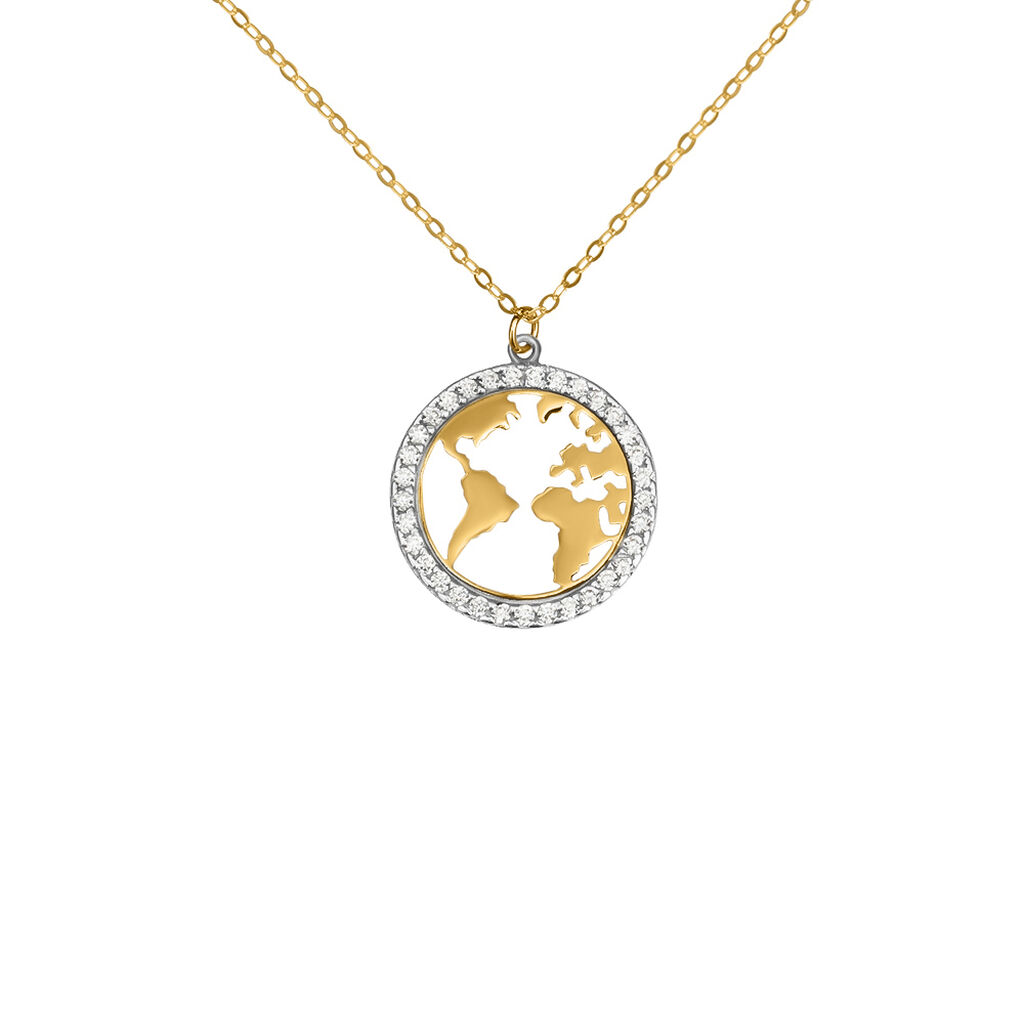Collana Claire Oro Giallo Cubic Zirconia
