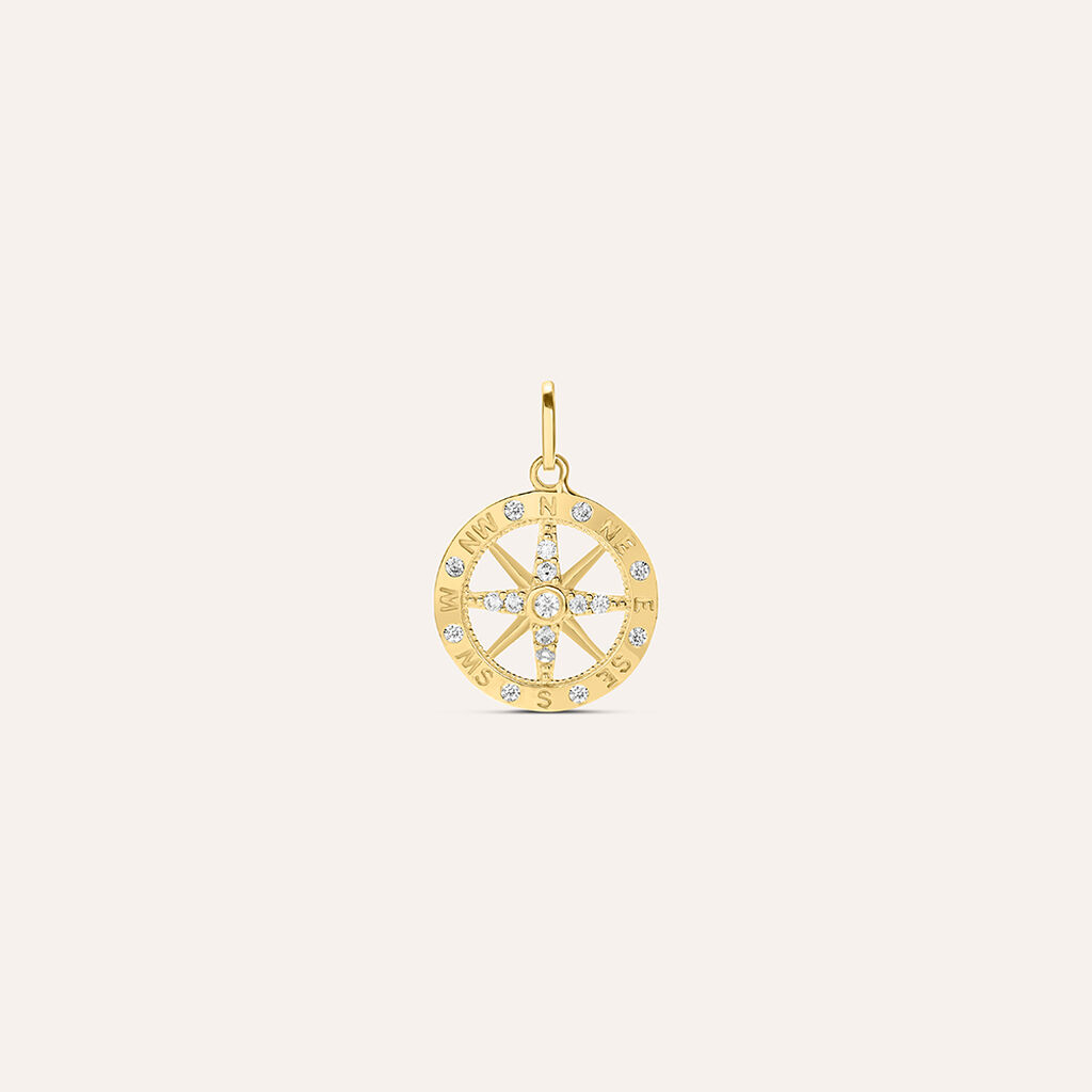 Pendente Poème Oro Giallo Cubic Zirconia - Ciondoli Donna | Stroili