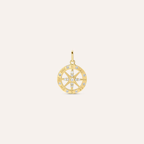 Pendente Poème Oro Giallo Cubic Zirconia - Ciondoli Donna | Stroili