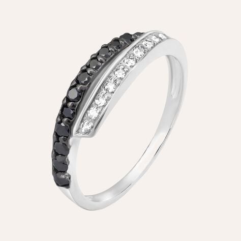 Anello Fantasia Silver Shine Argento Rodiato Cubic Zirconia - Anelli con Pietre Donna | Stroili