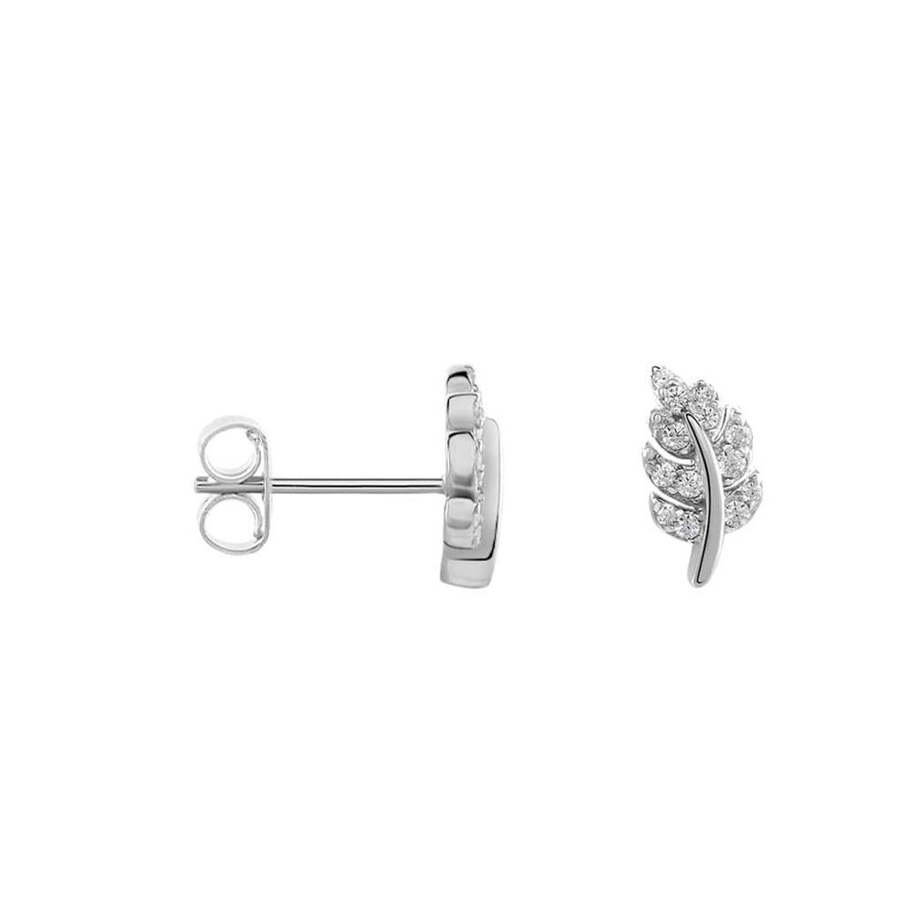 Orecchini Lobo Silver Moments Argento Rodiato Cubic Zirconia - Orecchini a Lobo Donna | Stroili