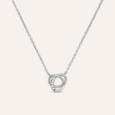 Collana Silver Moments Argento Rodiato Cubic Zirconia - Collane Donna | Stroili