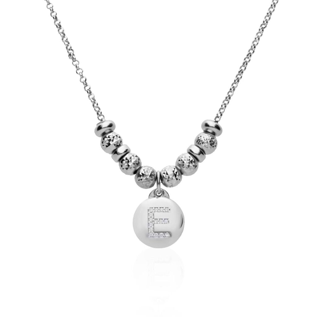Pendente Love Beats Argento Rodiato Cubic Zirconia
