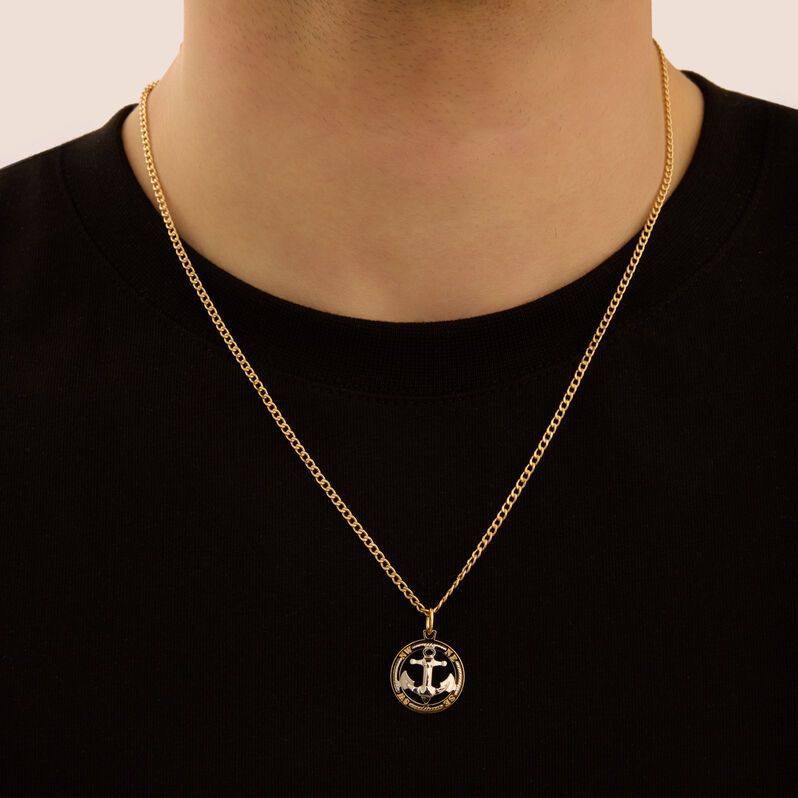 Pendente L'homme Or Oro Bicolore - Ciondoli Uomo | Stroili