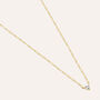 Collana Punto Luce Claire Oro Giallo Cubic Zirconia