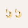 Orecchini A Cerchio Silver Collection Argento Dorato
