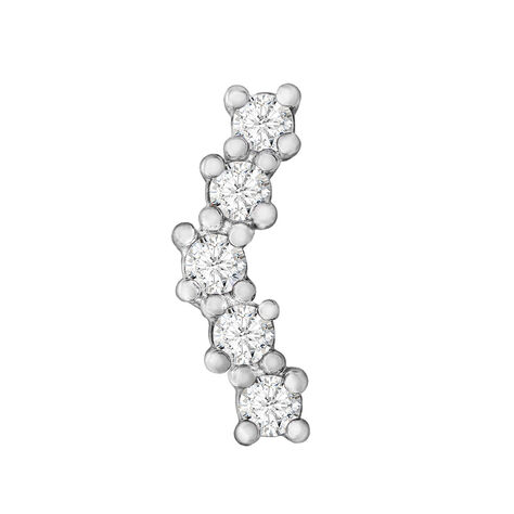Piercing Orecchio Helix Conch Lady Code Acciaio Cristallo - Piercing Orecchio Donna | Stroili