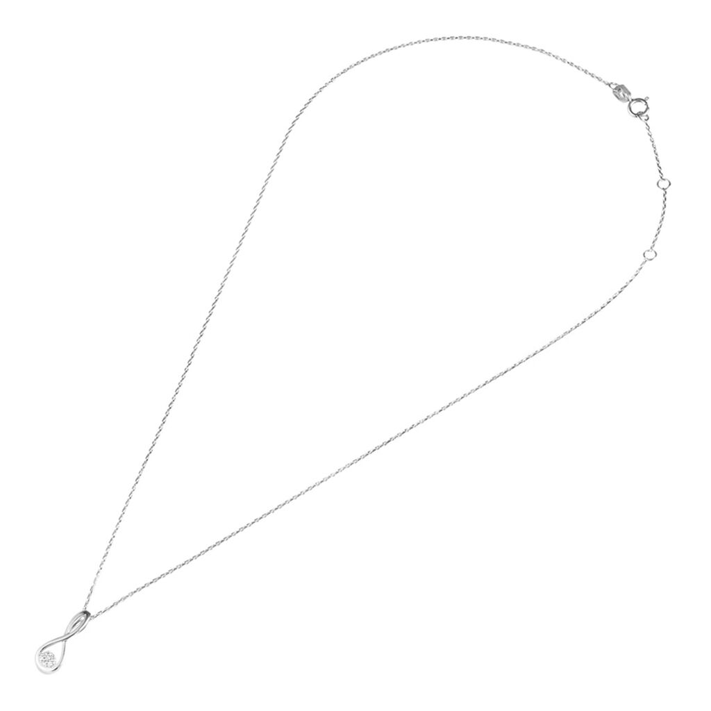 Collana Sophia Oro Bianco Diamante - Collane Donna | Stroili