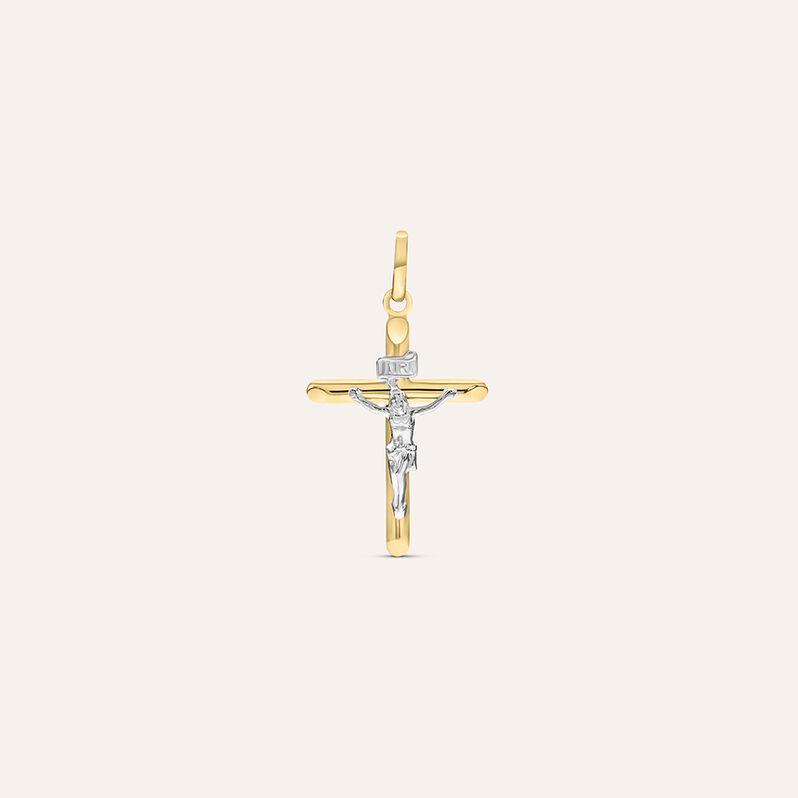 Pendente Religious Gold Oro Bicolore - Ciondoli Unisex | Stroili