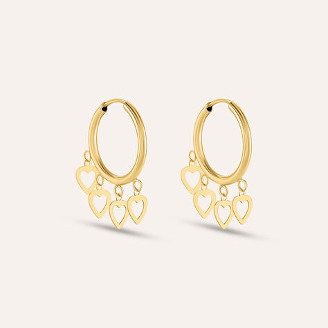Orecchini A Cerchio Toujours Oro Giallo - Orecchini a Cerchio Donna | Stroili