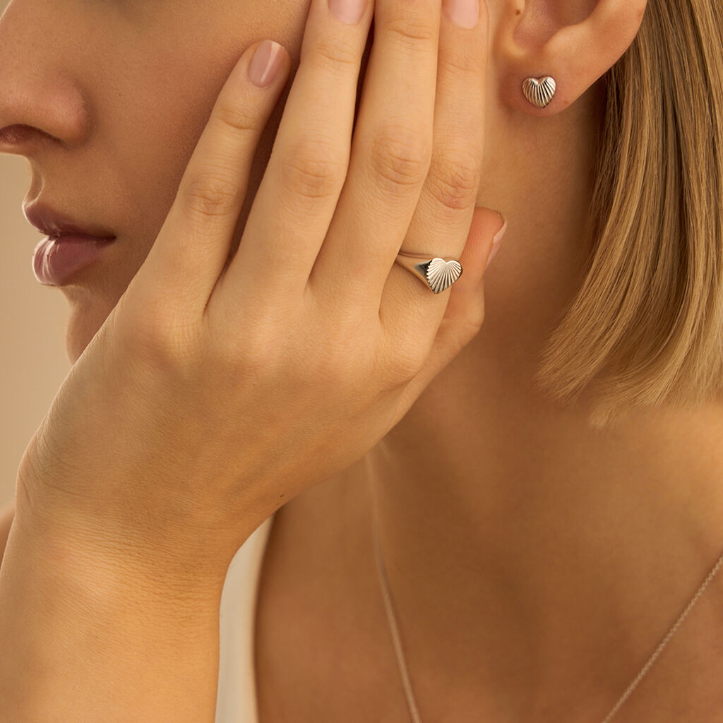 Anello Chevalier Silver Collection Argento Rodiato