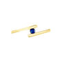 Anello Solitario Charlotte Oro Giallo Zaffiro