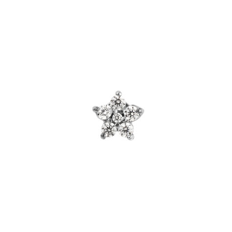 Piercing Orecchio Tragus Helix Conch Lady Code Acciaio Cristallo - Piercing Orecchio Donna | Stroili