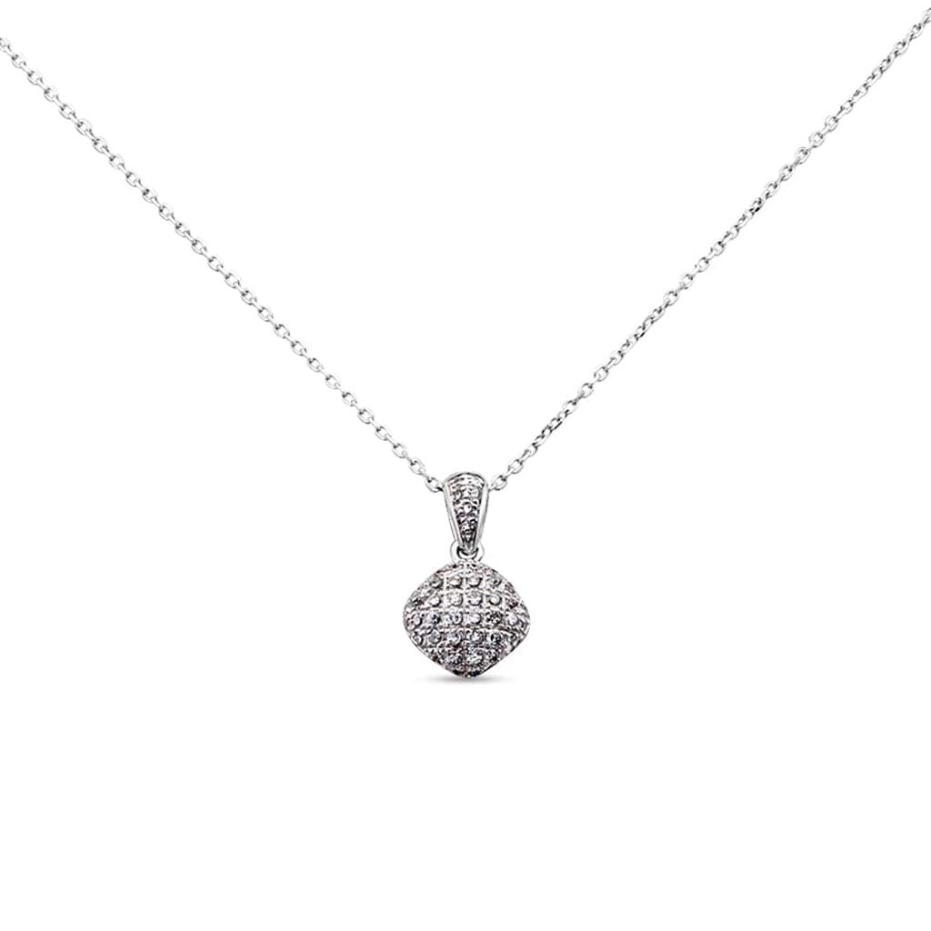 Collana Sophia Oro Bianco Diamante