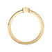 Anello Solitario Golden Dream Placcato Oro Giallo Cristallo - Anelli con Pietre Donna | Stroili