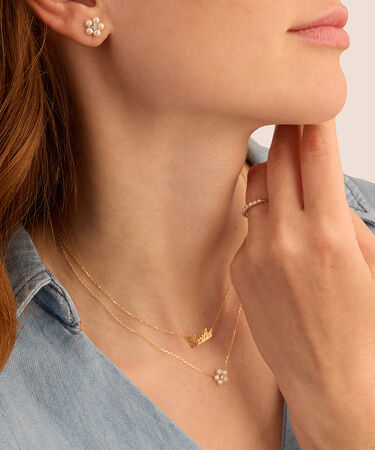 Collana Cecilia Gold Names Oro Giallo
