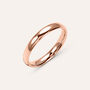 Fede Comoda Leggera 3 mm Oro Rosa