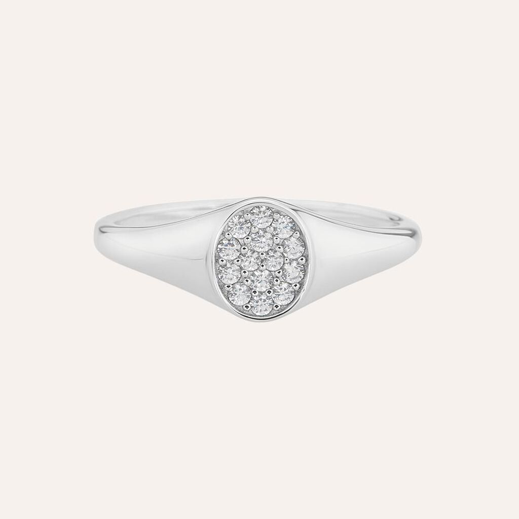 Anello Fantasia Silver Shine Argento Rodiato Cubic Zirconia